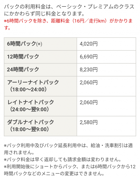 シェア パック ナイト カー タイムズ タイムズカーシェアの料金は意外と高い？会員になる前に知るべきポイント【2020年】