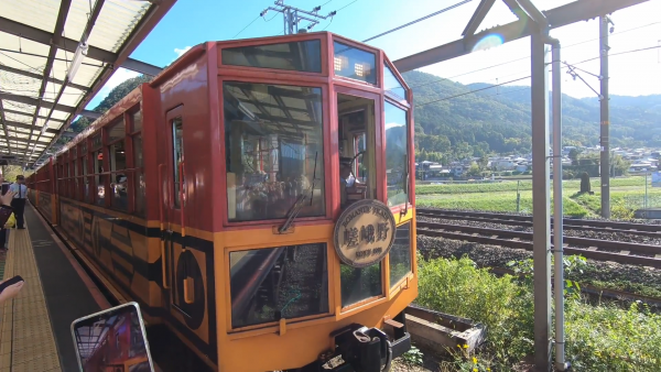 トロッコ 列車 嵯峨野