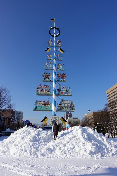 3日目も快晴。空が青くて雪が白ければ幸せです。